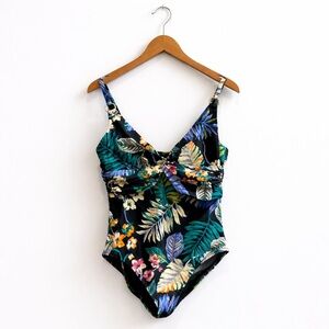 Floral Tropical One-Piece Swimsuit